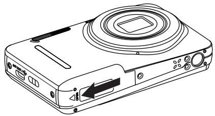 KODAK FZ53-BH - Installes la batterie et la carte mémoire - 1
