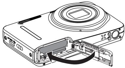 KODAK FZ53-BH - Installes la batterie et la carte mémoire - 9