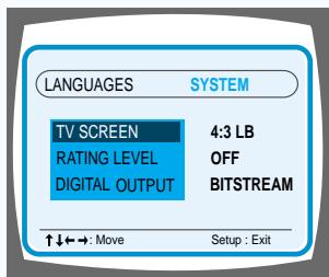SAMSUNG HT-DL70 - Mise au point du système - 3