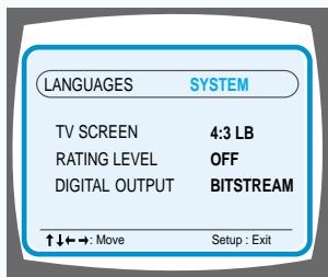 SAMSUNG HT-DL70 - Mise au point du système - 2