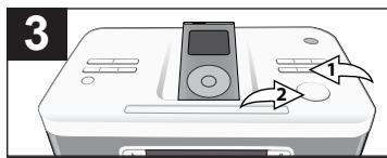 MEMOREX EMI47103PWHT - USING AN iPod WITH THIS UNIT - 3