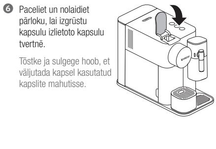 DELONGHI LATISSIMA EN640 - Rapid Cappuccino sistemas saliksana / izjauksana Rapid Cappuccino Systemi kokkupanemine/lahtivotmine - 10