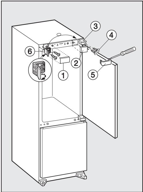 MIELE KF883ID1 - Encastrement dans un meuble de séparation - 2