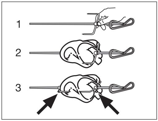 ARTHUR MARTIN FE 4416 NG - Placer la pierce a rôtir - 3