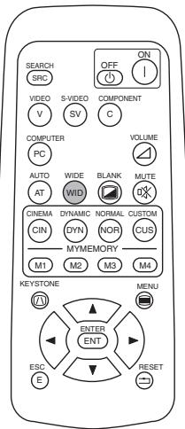 HITACHI PJ-TX10 - Selectionner Le Format De L'image - 1