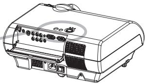 HITACHI PJ-TX10 - Touches de commande - 1
