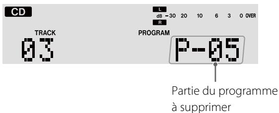 TEAC AD-800 - Suppression de fichiers/pistes du programme - 2