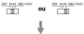 TEAC AD-800 - Mise sous ou hors tension - 3