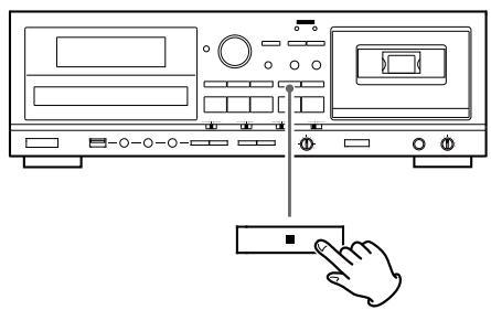 TEAC AD-800 - Arrêt de la lecture - 1
