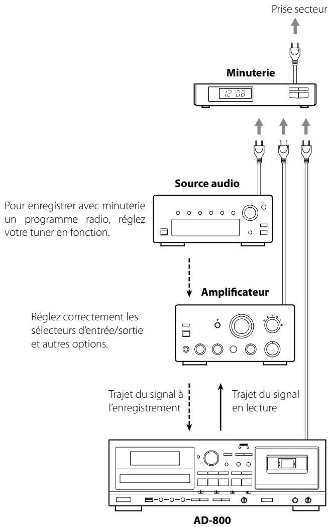 TEAC AD-800 - Raccordements - 1