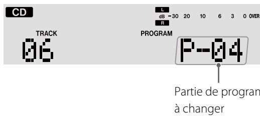 TEAC AD-800 - Remplacement d'une partie du programme - 2