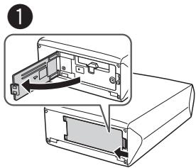 FUJIFILM SP2 GOLD - Insertion de la batterie - 1