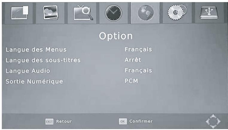 JVC TU-FD50D - Menu Option - 1