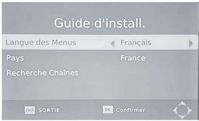 JVC TU-FD50D - Installation Initiale - 1