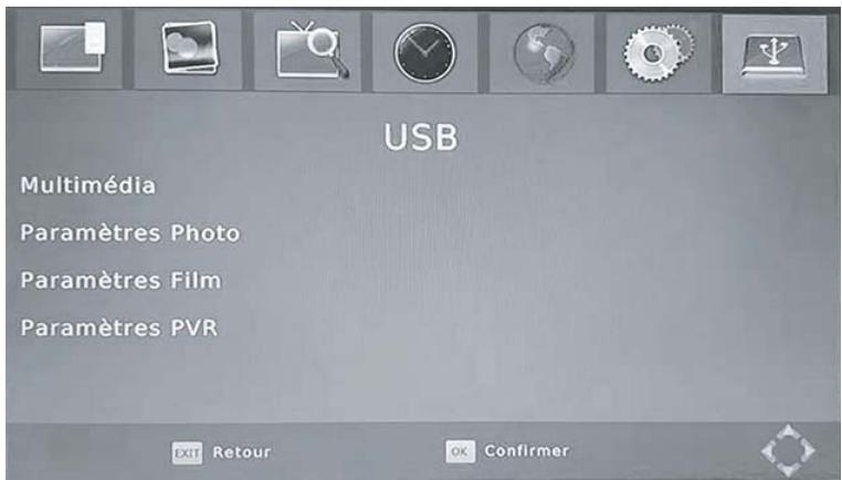 JVC TU-FD50D - Menu USB - 1