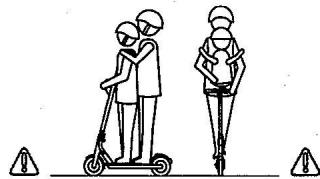 URBANGO NC - Important: pour demarrer le moteur electrique, la trottinette DOIT etre propulsee avec le PIEDS à environ 5 km/h. - 3