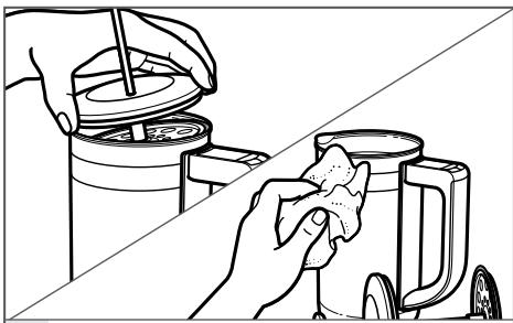 RITCHENAID 5KCM0512ESS - NETTOYAGE DE LA CAFETIÈRE À PISTON - 1