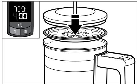 RITCHENAID 5KCM0512ESS - UTILISATION DE LA CAFETIÈRE À PISTON - 1