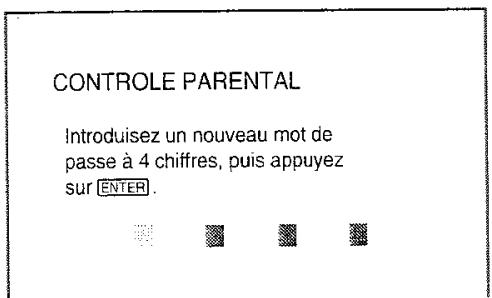 SONY HTP 1000 - Si vous n'avez pas saisi de mot de passage - 1