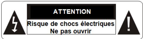 D-IIX PVS1006-20 - AVERTISSEMENT: Afin de réduire tout risque d'incendie ou de choc électrique : - 1