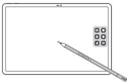 LENOVO TAB P11- TB-J606F - Utilisation du stylet - 1