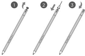 LENOVO TAB P11- TB-J606F - Recharge du stylet - 1