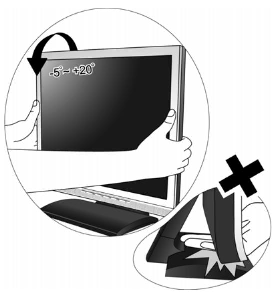 BENQ FP72E/T721 - Installation matérielle du moniteur - 6