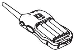 LOGICOM FX40 - INSERTION DES BATTERIES - 2