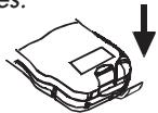 LOGICOM FX40 - INSERTION DES BATTERIES - 1
