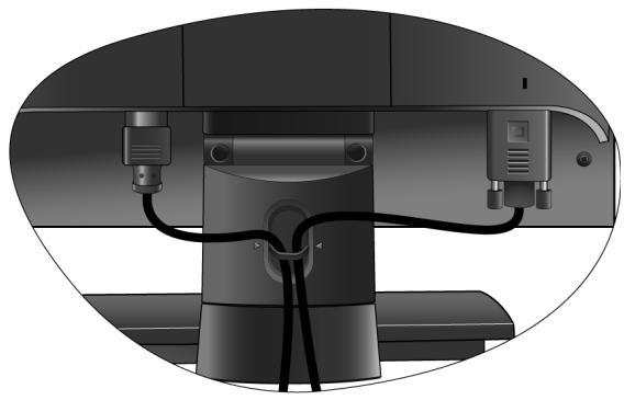 BENQ FP92W - Fixez la base du moniteur. - 9