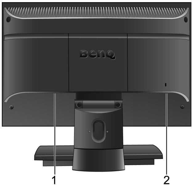 BENQ FP92W - Présentation du moniteur - 2
