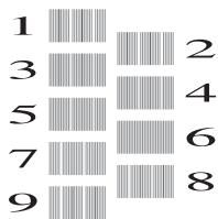 BROTHER MFC-i5330DW / MFC-i5335DW / MFC-j5730DW / MFC-i5930DW - Vérifier l'alignement de l'impression de votre apparéil Brother - 7