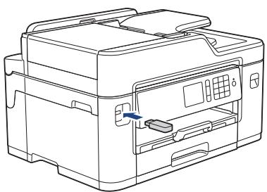 BROTHER MFC-i5330DW / MFC-i5335DW / MFC-j5730DW / MFC-i5930DW - Prévisualiser et imprimer des photos et des fichiers video depuis une mémoire flash USB - 1