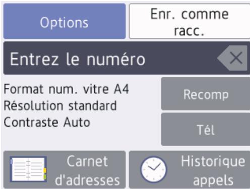 BROTHER MFC-i5330DW / MFC-i5335DW / MFC-j5730DW / MFC-i5930DW - Envoyer un fax - 2