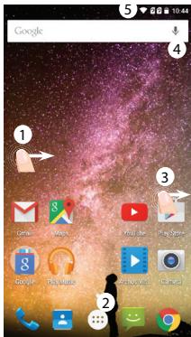 ARCHOS 50 POWER - Sur votre écran d'accueil - 2