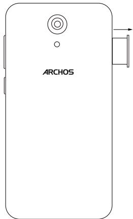 ARCHOS 50 POWER - Après avoir déballé le téléphone : - 1