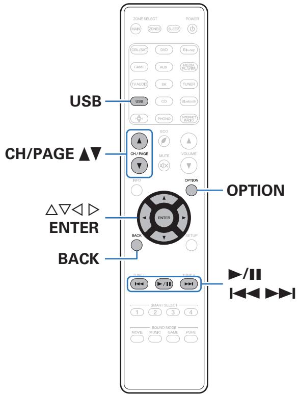 MARANTZ NR1711 - Lecture du content d'un dispositif mémoire USB - 1
