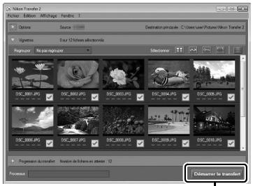 NIKON DS3400 + AF-P 18-55mm UR + AF-P70-300mm VR - Cliquez sur Demarrer le transfert. - 1