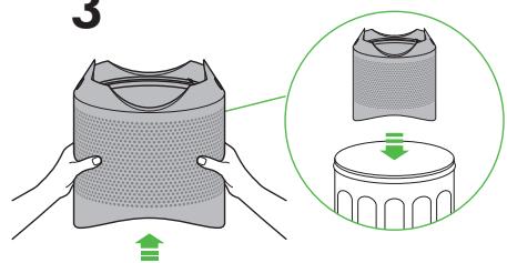 DYSON 310266-01 - Replacing the filter unit - 5