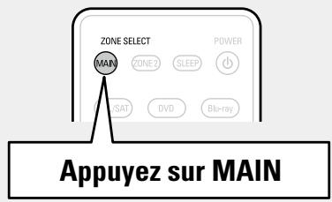 DENON AVR-2313BK - Configuration de la télécommande - 1