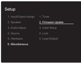 ONKYO S5200 - Mise à jour via USB - 2