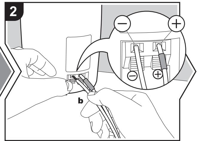 ONKYO S5200 - Instructions sur la maniere de brancher les enceintes - 3