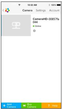 MOTOROLA MBP85 - Ajout de laamera à votre compte - 13