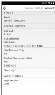 MOTOROLA MBP85 - Modifier les informations de votre compte - 1