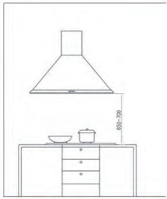 DARTY AHP6751X - INSTALLATION DE LA HOTTE : - 1