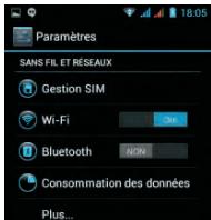 THOMSON TLINK455 - Changer la langue du téléphone - 1
