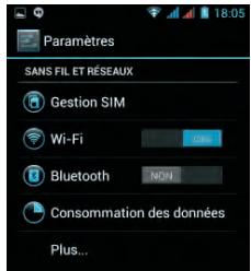 THOMSON TLINK455 - Consommation de données et activation / désactivation du mode Données - 1