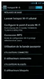 THOMSON TLINK455 - Activation du mode Hotspot - 4