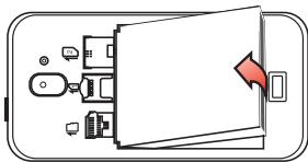 THOMSON TLINK455 - Insertion de la carte SIM - 2