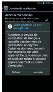 THOMSON TLINK455 - A propos de la Géolocalisation : - 4